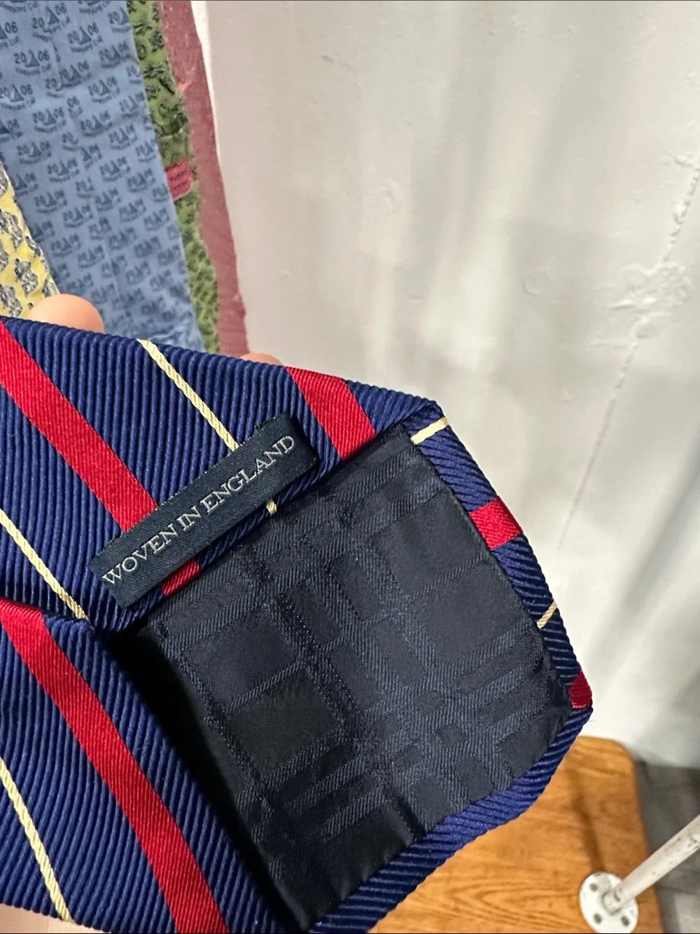 Men's Burberry and vineyard vines Tie - and silk scarf Vineyard cup 2006